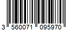 Barcode 3560071095970