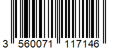 Barcode 3560071117146