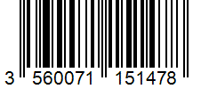 Barcode 3560071151478