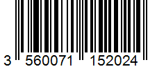 Barcode 3560071152024