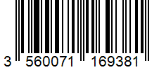 Barcode 3560071169381