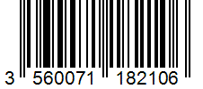 Barcode 3560071182106