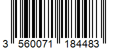 Barcode 3560071184483