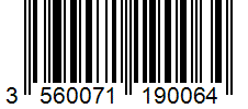 Barcode 3560071190064