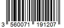 Barcode 3560071191207