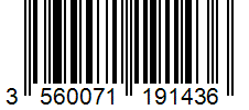Barcode 3560071191436