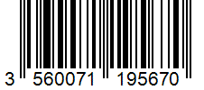 Barcode 3560071195670