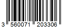 Barcode 3560071203306