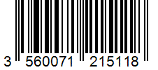 Barcode 3560071215118