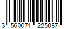 Barcode 3560071225087