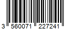 Barcode 3560071227241