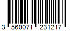 Barcode 3560071231217