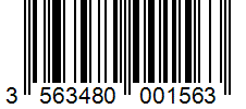 Barcode 3563480001563
