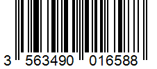 Barcode 3563490016588