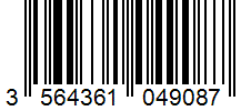 Barcode 3564361049087