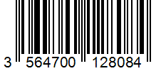 Barcode 3564700128084