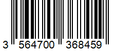 Barcode 3564700368459
