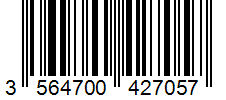 Barcode 3564700427057