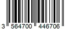 Barcode 3564700446706