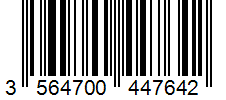 Barcode 3564700447642
