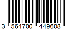 Barcode 3564700449608