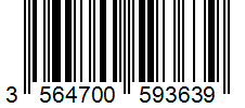 Barcode 3564700593639