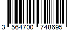 Barcode 3564700748695