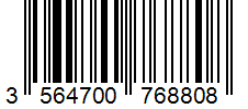 Barcode 3564700768808