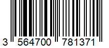 Barcode 3564700781371