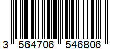 Barcode 3564706546806