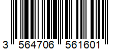 Barcode 3564706561601
