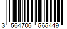 Barcode 3564706565449