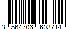 Barcode 3564706603714