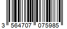 Barcode 3564707075985