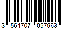 Barcode 3564707097963