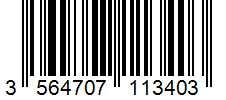 Barcode 3564707113403