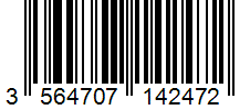 Barcode 3564707142472