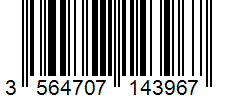 Barcode 3564707143967