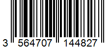 Barcode 3564707144827