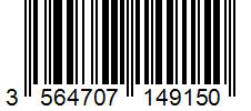 Barcode 3564707149150