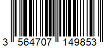 Barcode 3564707149853