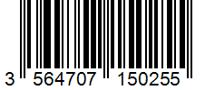 Barcode 3564707150255