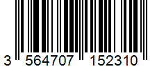 Barcode 3564707152310