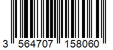 Barcode 3564707158060