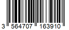 Barcode 3564707163910