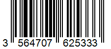 Barcode 3564707625333