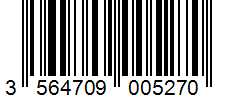 Barcode 3564709005270
