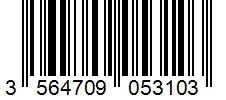 Barcode 3564709053103