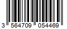 Barcode 3564709054469