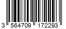 Barcode 3564709172293